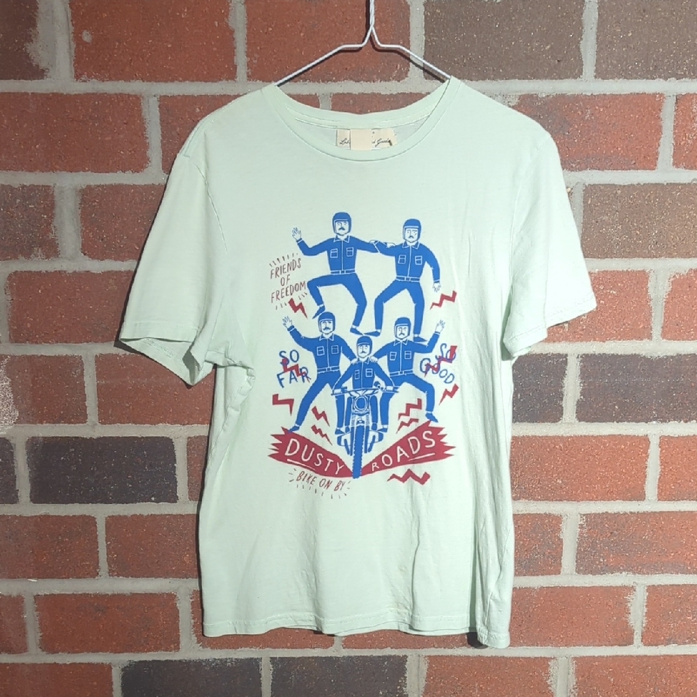 H&M Mint Adventure Graphic Tee